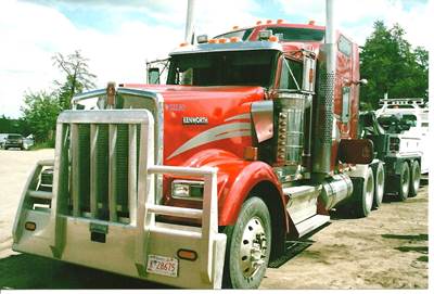 Kenworth W900L Salvage Truck