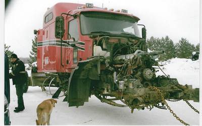 Mack CH Salvage Truck