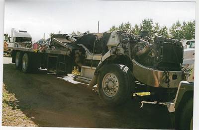 Peterbilt 340 Salvage Truck