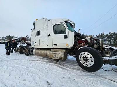 Peterbilt 579 Salvage Truck
