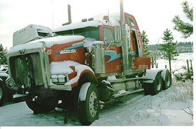 Western Star 4900FA Salvage Truck