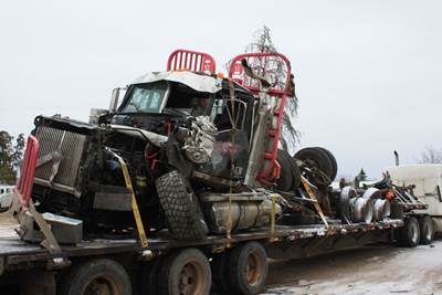 Western Star 4900SA Salvage Truck