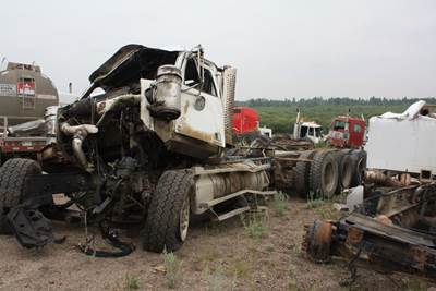 Western Star 4900SA Salvage Truck