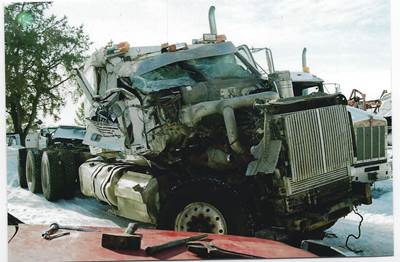 Western Star 4900SA Salvage Truck