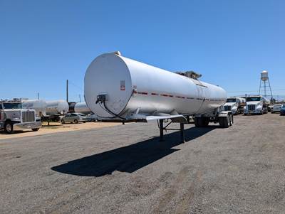 Beall 44ft Tandem Axle Aluminum Asphalt / Hot Oil Tank Trailer - Spring, Fixed Axle