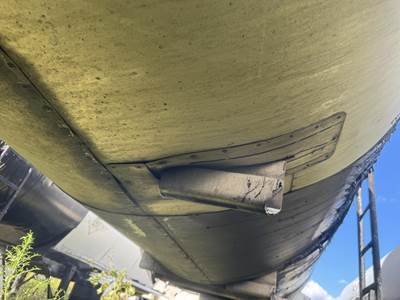 1999 Brenner Tandem Axle Aluminum Asphalt / Hot Oil Tank Trailer - Spring, Fixed Axle