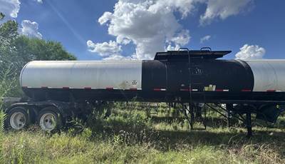 1993 Etnyre Tandem Axle Mild Steel Asphalt Hot Oil Tank Trailer Spring Fixed Axle