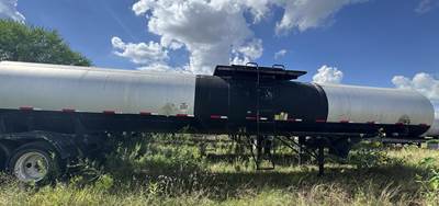 1993 Etnyre Tandem Axle Mild Steel Asphalt Hot Oil Tank Trailer Spring Fixed Axle