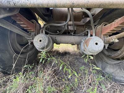 1993 Etnyre Tandem Axle Mild Steel Asphalt Hot Oil Tank Trailer Spring Fixed Axle
