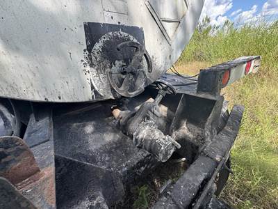 1993 Etnyre Tandem Axle Mild Steel Asphalt Hot Oil Tank Trailer Spring Fixed Axle