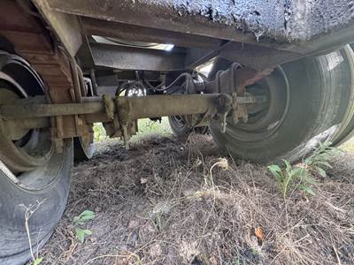 1993 Etnyre Tandem Axle Mild Steel Asphalt Hot Oil Tank Trailer Spring Fixed Axle