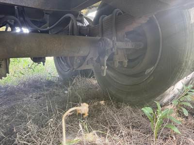 1993 Etnyre Tandem Axle Mild Steel Asphalt Hot Oil Tank Trailer Spring Fixed Axle