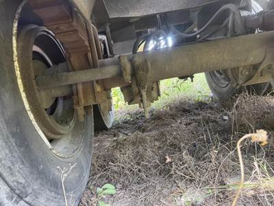 1993 Etnyre Tandem Axle Mild Steel Asphalt Hot Oil Tank Trailer Spring Fixed Axle