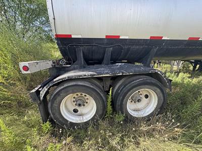 1993 Etnyre Tandem Axle Mild Steel Asphalt Hot Oil Tank Trailer Spring Fixed Axle