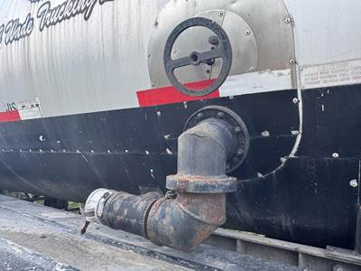 1993 Etnyre Tandem Axle Mild Steel Asphalt Hot Oil Tank Trailer Spring Fixed Axle