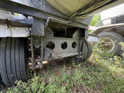 1987 Fruehauf Tandem Axle Mild Steel Asphalt Hot Oil Tank Trailer Spring Fixed Axle