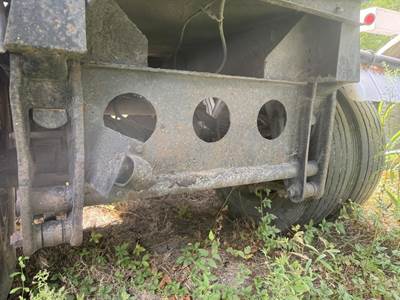 1987 Fruehauf Tandem Axle Mild Steel Asphalt Hot Oil Tank Trailer Spring Fixed Axle