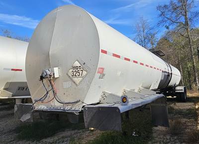 Harmon Tandem Axle Mild Steel Asphalt / Hot Oil Tank Trailer - Spring, Fixed Axle