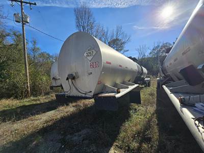 Harmon Tandem Axle Mild Steel Asphalt / Hot Oil Tank Trailer - Spring, Fixed Axle