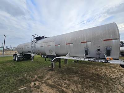 Harmon Tandem Axle Mild Steel Asphalt / Hot Oil Tank Trailer - Spring, Fixed Axle