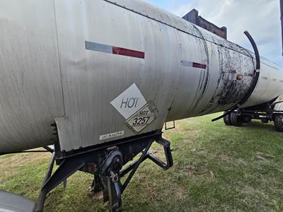 Harmon Tandem Axle Mild Steel Asphalt / Hot Oil Tank Trailer - Spring, Fixed Axle