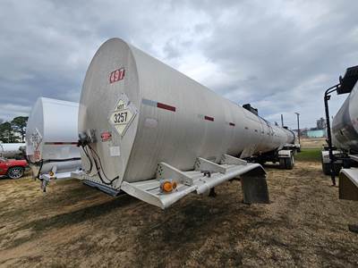 Harmon Tandem Axle Mild Steel Asphalt / Hot Oil Tank Trailer - Spring, Fixed Axle