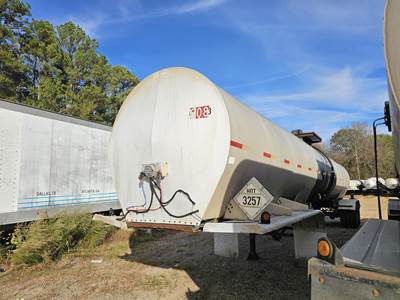 Harmon Tandem Axle Mild Steel Asphalt / Hot Oil Tank Trailer - Spring, Fixed Axle