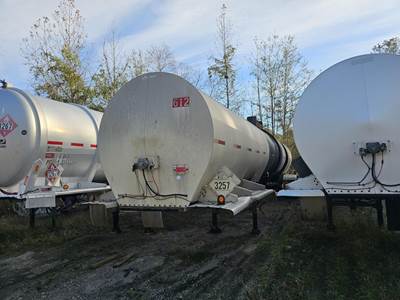 Harmon Tandem Axle Mild Steel Asphalt / Hot Oil Tank Trailer - Spring, Fixed Axle