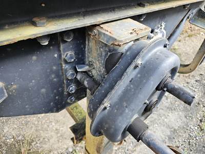 2001 Harmon Tandem Axle Mild Steel Asphalt / Hot Oil Tank Trailer - Spring, Fixed Axle