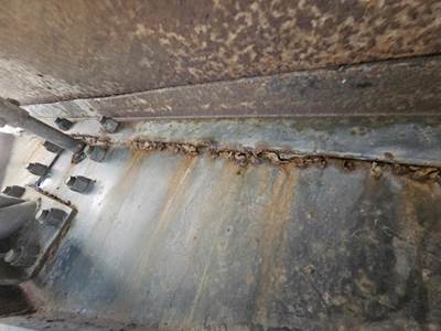 2001 Harmon Tandem Axle Mild Steel Asphalt / Hot Oil Tank Trailer - Spring, Fixed Axle
