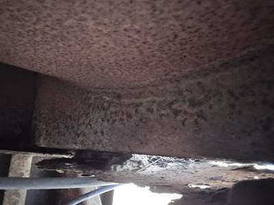 2001 Harmon Tandem Axle Mild Steel Asphalt / Hot Oil Tank Trailer - Spring, Fixed Axle