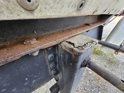 2001 Harmon Tandem Axle Mild Steel Asphalt / Hot Oil Tank Trailer - Spring, Fixed Axle