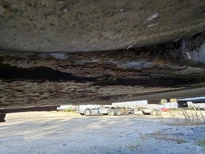 2001 Harmon Tandem Axle Mild Steel Asphalt / Hot Oil Tank Trailer - Spring, Fixed Axle