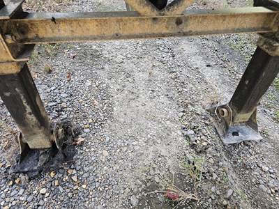 2001 Harmon Tandem Axle Mild Steel Asphalt / Hot Oil Tank Trailer - Spring, Fixed Axle