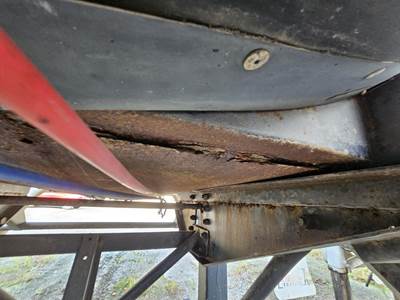 2001 Harmon Tandem Axle Mild Steel Asphalt / Hot Oil Tank Trailer - Spring, Fixed Axle