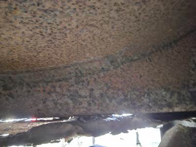 2001 Harmon Tandem Axle Mild Steel Asphalt / Hot Oil Tank Trailer - Spring, Fixed Axle