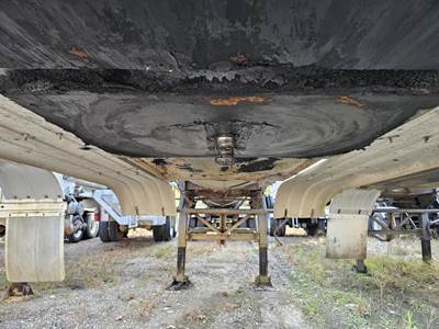 2001 Harmon Tandem Axle Mild Steel Asphalt / Hot Oil Tank Trailer - Spring, Fixed Axle