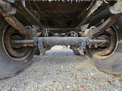 2001 Harmon Tandem Axle Mild Steel Asphalt / Hot Oil Tank Trailer - Spring, Fixed Axle