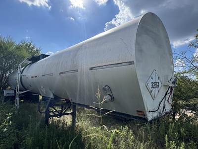 Harmon Tandem Axle Mild Steel Asphalt / Hot Oil Tank Trailer - Spring, Fixed Axle