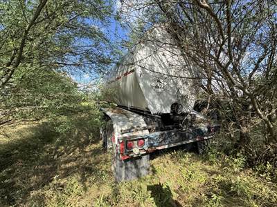 1987 Harmon Tandem Axle Mild Steel Asphalt Hot Oil Tank Trailer Spring Fixed Axle