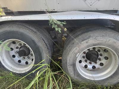 1987 Harmon Tandem Axle Mild Steel Asphalt Hot Oil Tank Trailer Spring Fixed Axle