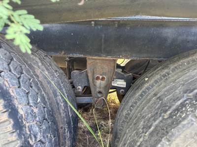 1987 Harmon Tandem Axle Mild Steel Asphalt Hot Oil Tank Trailer Spring Fixed Axle