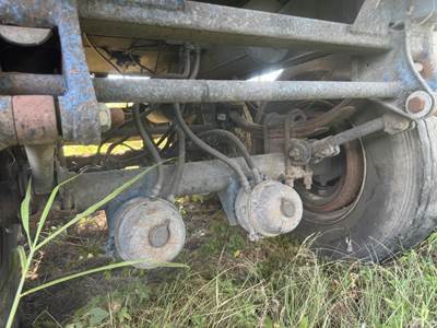 1987 Harmon Tandem Axle Mild Steel Asphalt Hot Oil Tank Trailer Spring Fixed Axle