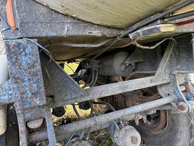1987 Harmon Tandem Axle Mild Steel Asphalt Hot Oil Tank Trailer Spring Fixed Axle