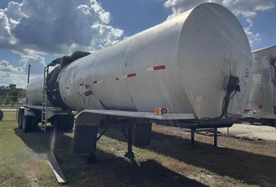 Polar Tandem Axle Mild Steel Asphalt / Hot Oil Tank Trailer - Spring, Fixed Axle