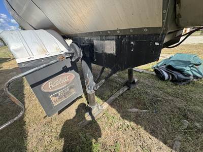 2001 Polar Tandem Axle Mild Steel Asphalt / Hot Oil Tank Trailer - Spring, Fixed Axle