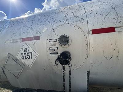 2001 Polar Tandem Axle Mild Steel Asphalt / Hot Oil Tank Trailer - Spring, Fixed Axle
