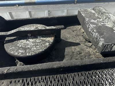 2001 Polar Tandem Axle Mild Steel Asphalt / Hot Oil Tank Trailer - Spring, Fixed Axle
