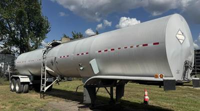 1993 Polar 7,000 gal insulated steel, air leaf