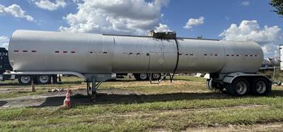 1993 Polar Tandem Axle Mild Steel Asphalt Hot Oil Tank Trailer Air Leaf Fixed Axle